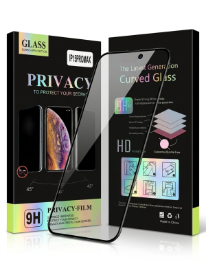 واقي شاشة iPhone 15 Pro Max Privacy